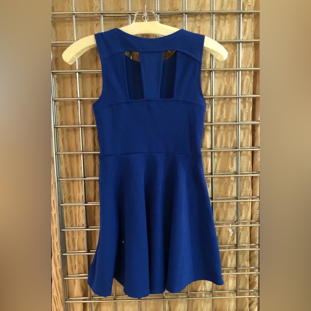 Sally Miller Couture dress. Royal Blue size 10/M